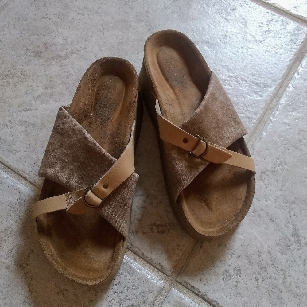 Naot Slide On Sandals